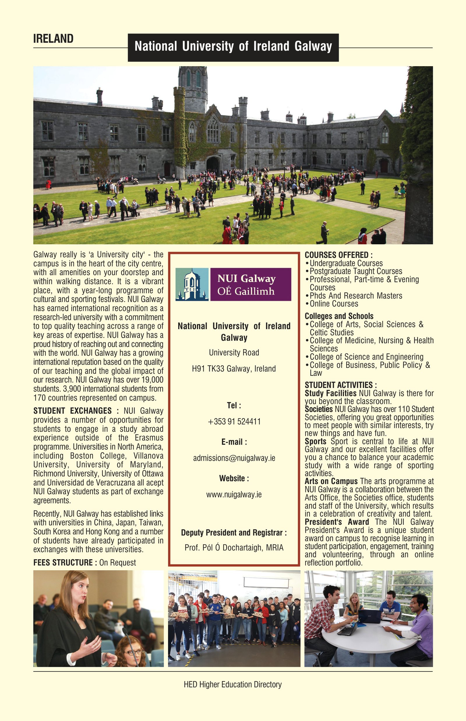 Higher Education Directory | HED