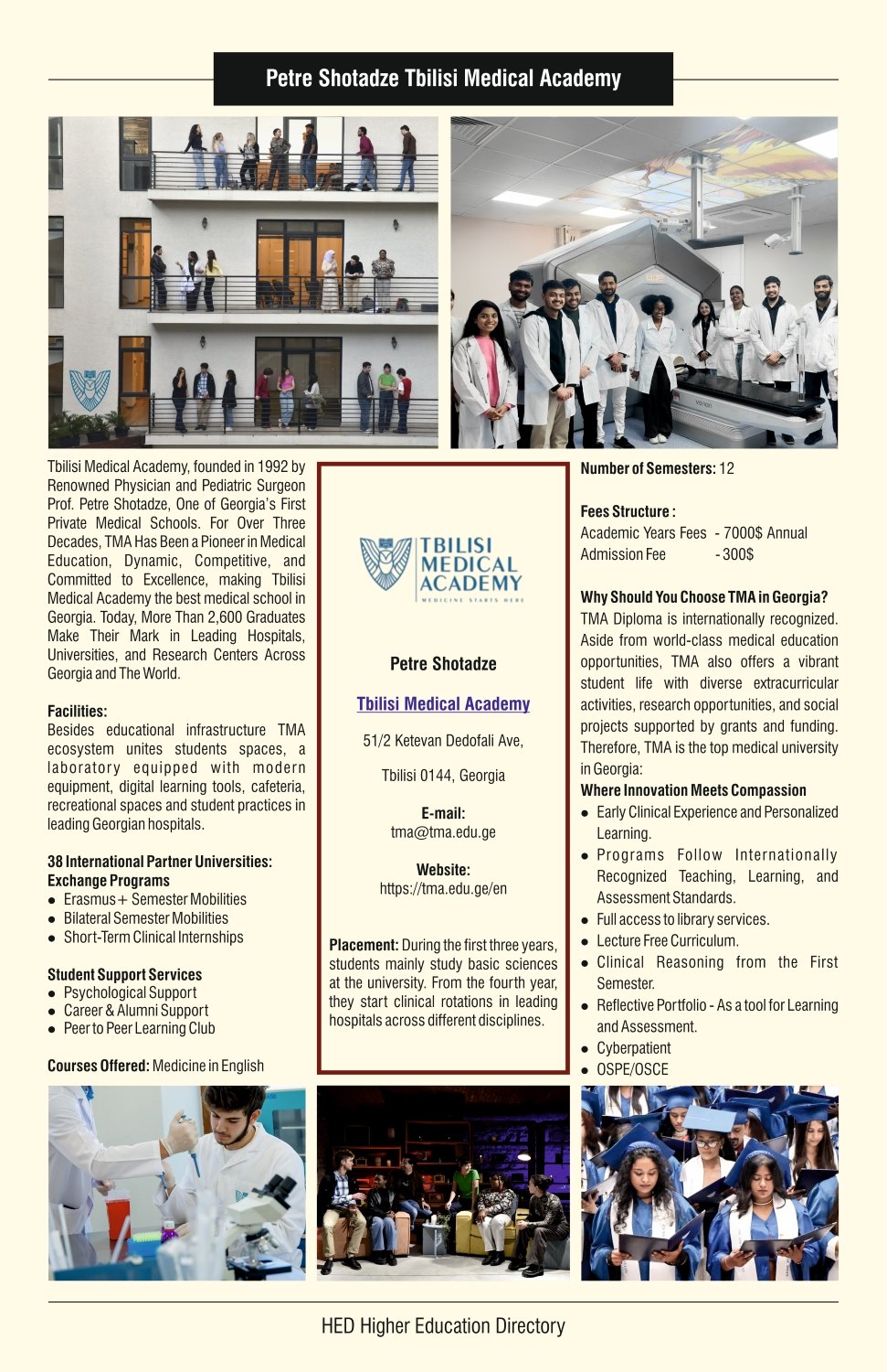 Petre Shotadze Tbilisi Medical Academy-Review-5