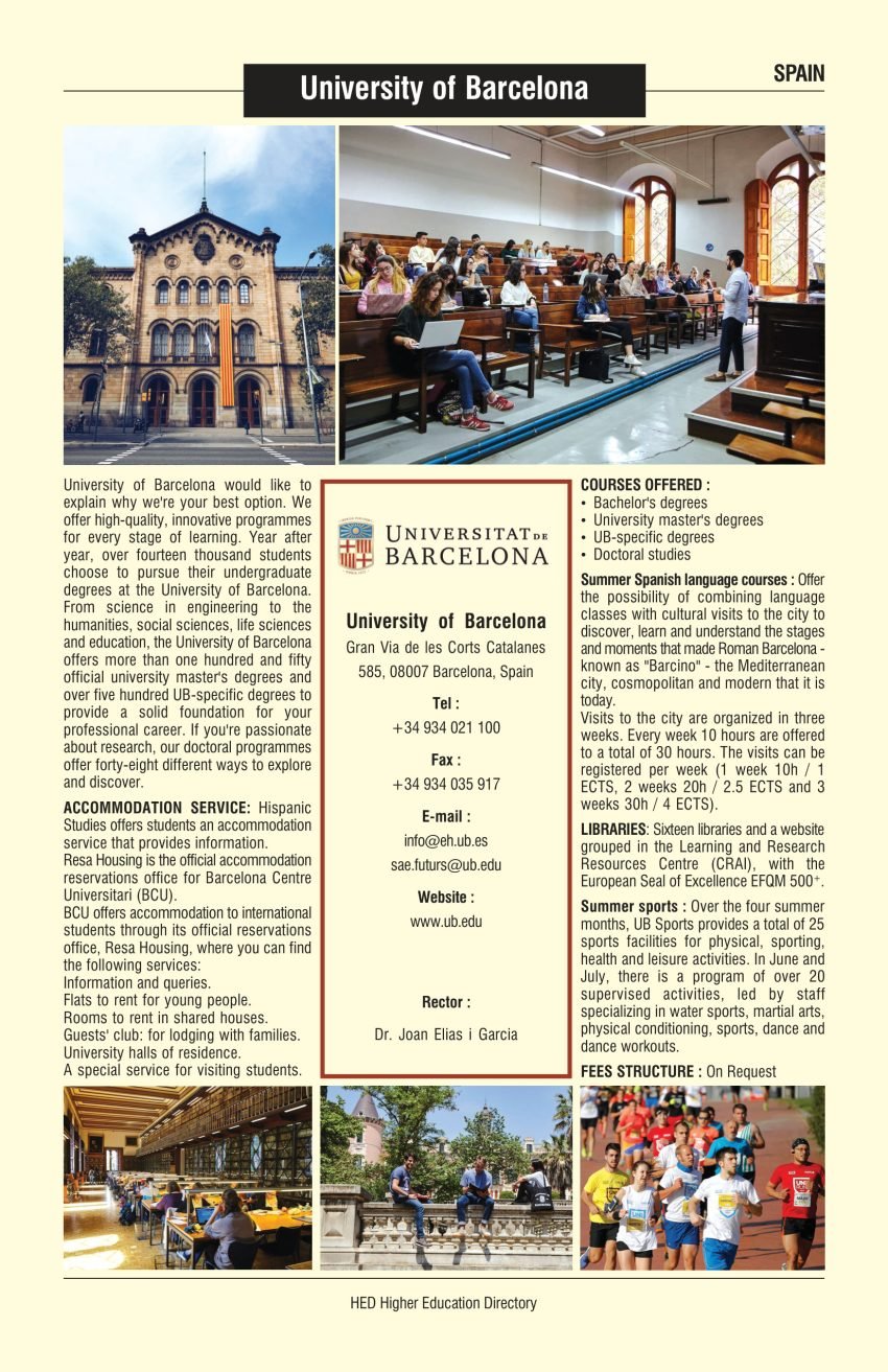 Higher Education Directory | HED